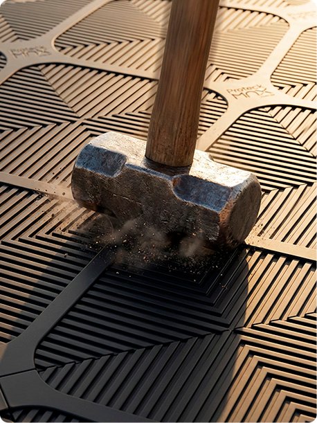 Proteção contra impacto de ferramentas