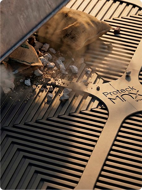 Proteção contra entulho